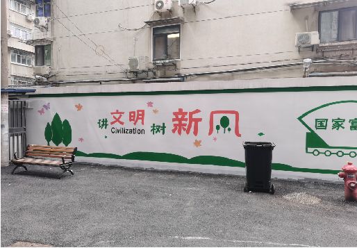 旺苍社区墙绘
